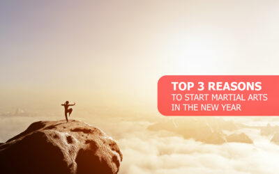 Top 3 reasons to start martial arts training as your 2019 New Year’s resolution